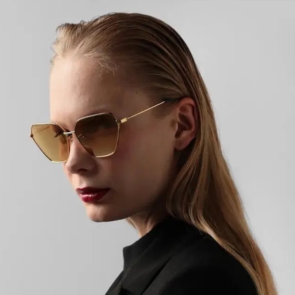 NEW BALENCIAGA GEOMETRIC SUNGLASSES BALENCIAGA - Picture 3 of 5